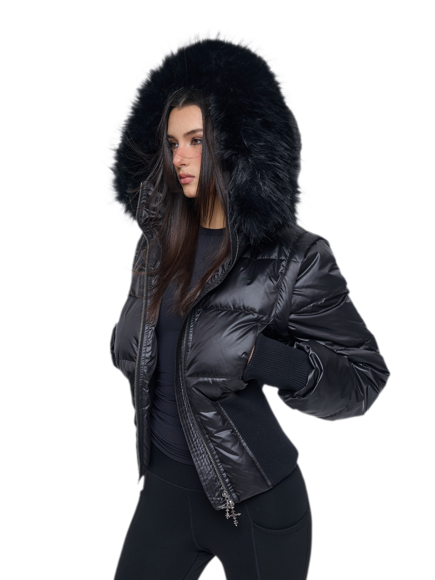 Fur Hood Down Jacket