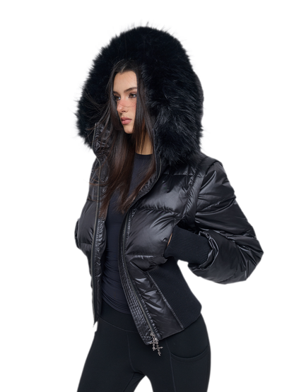 Fur Hood Down Jacket