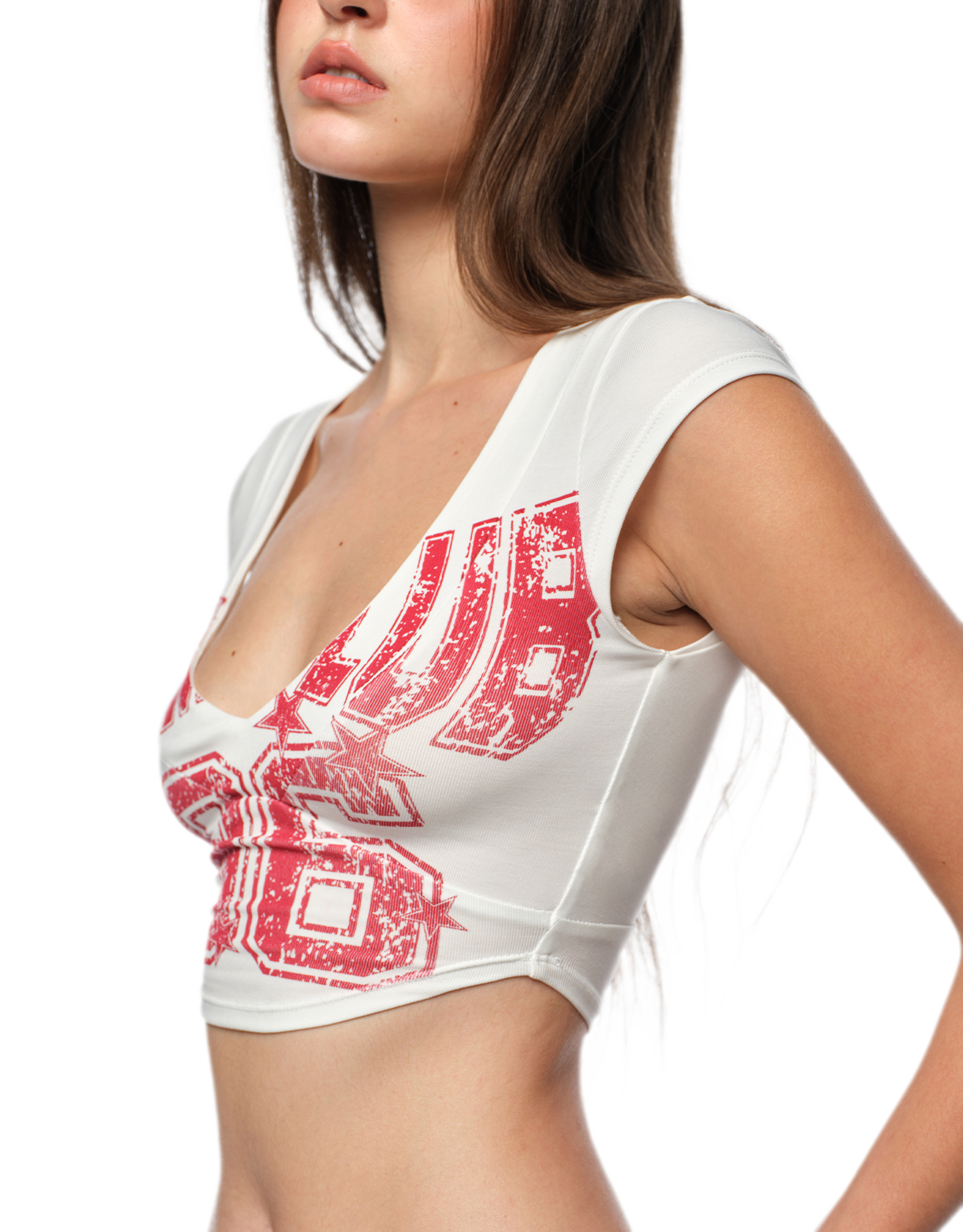 Slim Fit Cropped T-Shirt