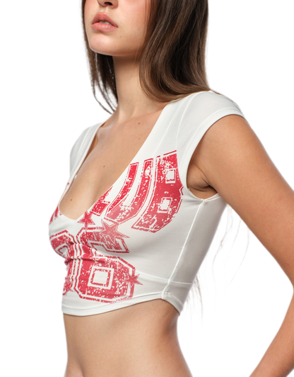 Slim Fit Cropped T-Shirt