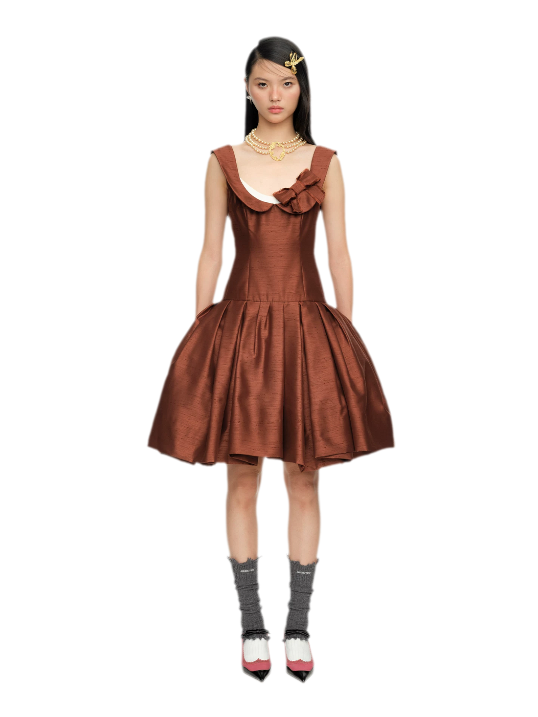 Summer Dress with Bow Detail