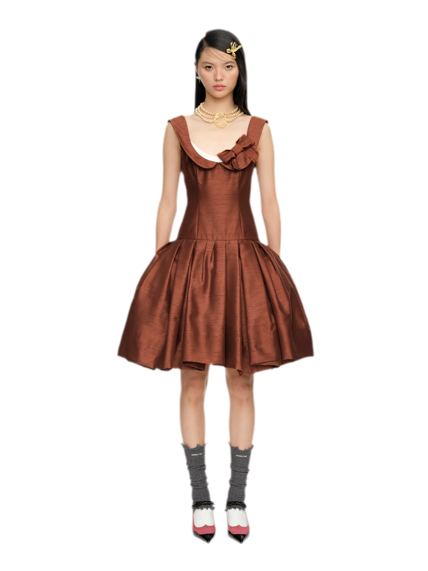 Summer Dress with Bow Detail
