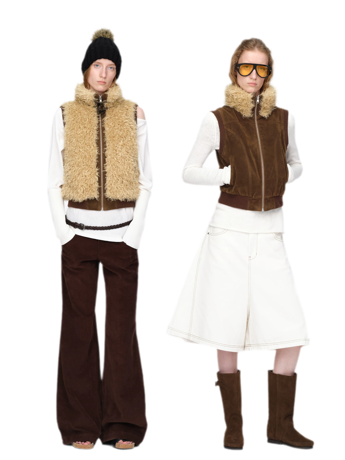 Reversible Teddy Fitted Vest
