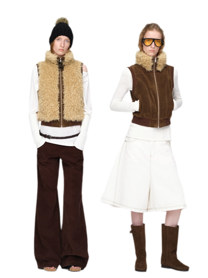 Reversible Teddy Fitted Vest