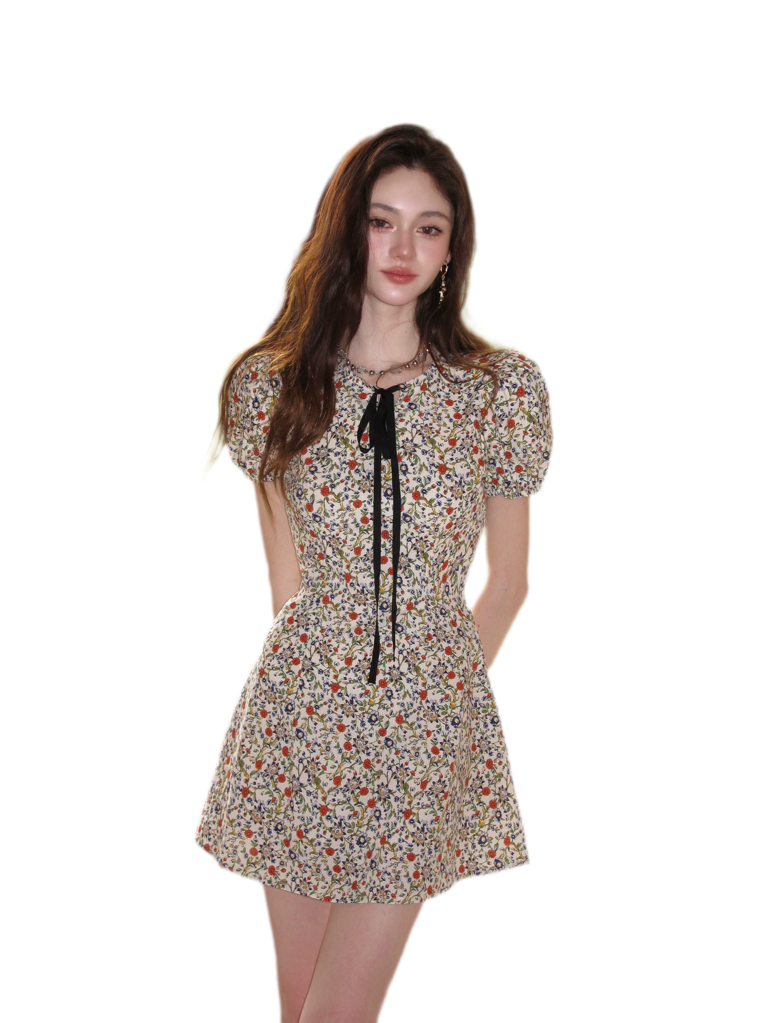 South Rose Cotton Dress