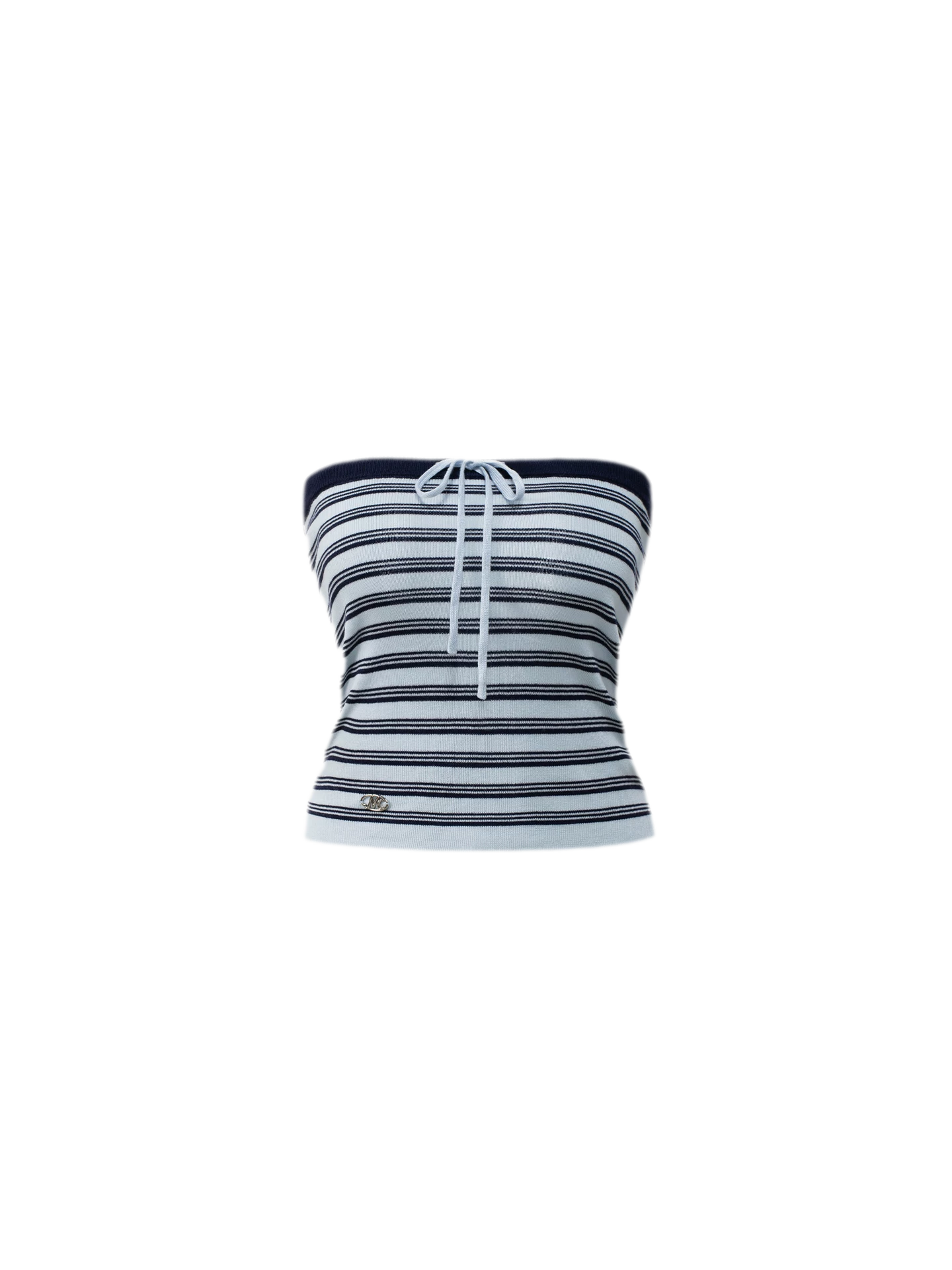 Striped Knit Bustier