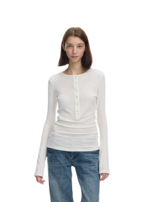 White (Slightly Sheer) / XS
