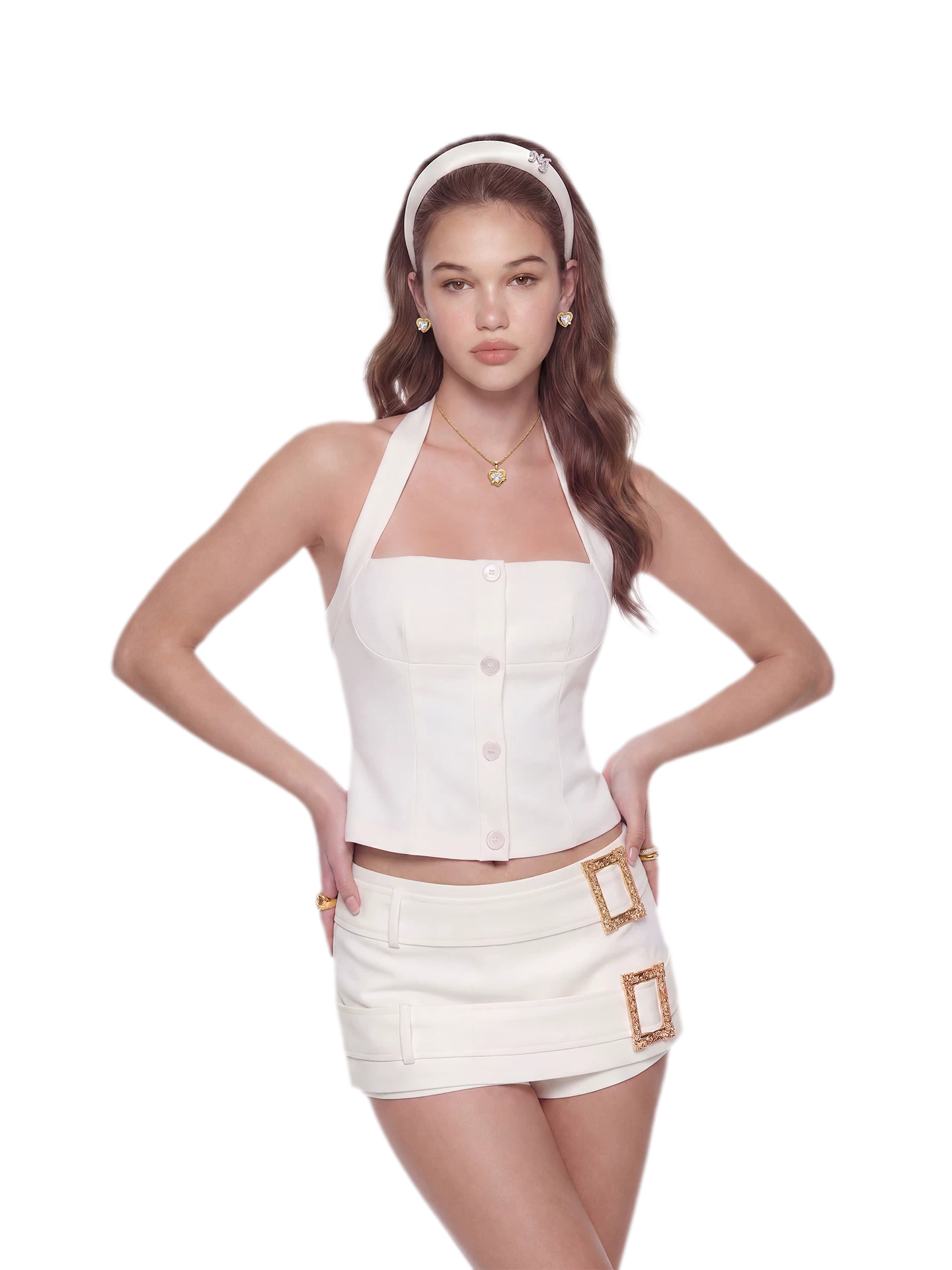 Halter Waist Top