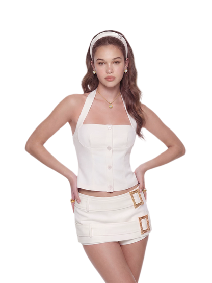 Halter Waist Top