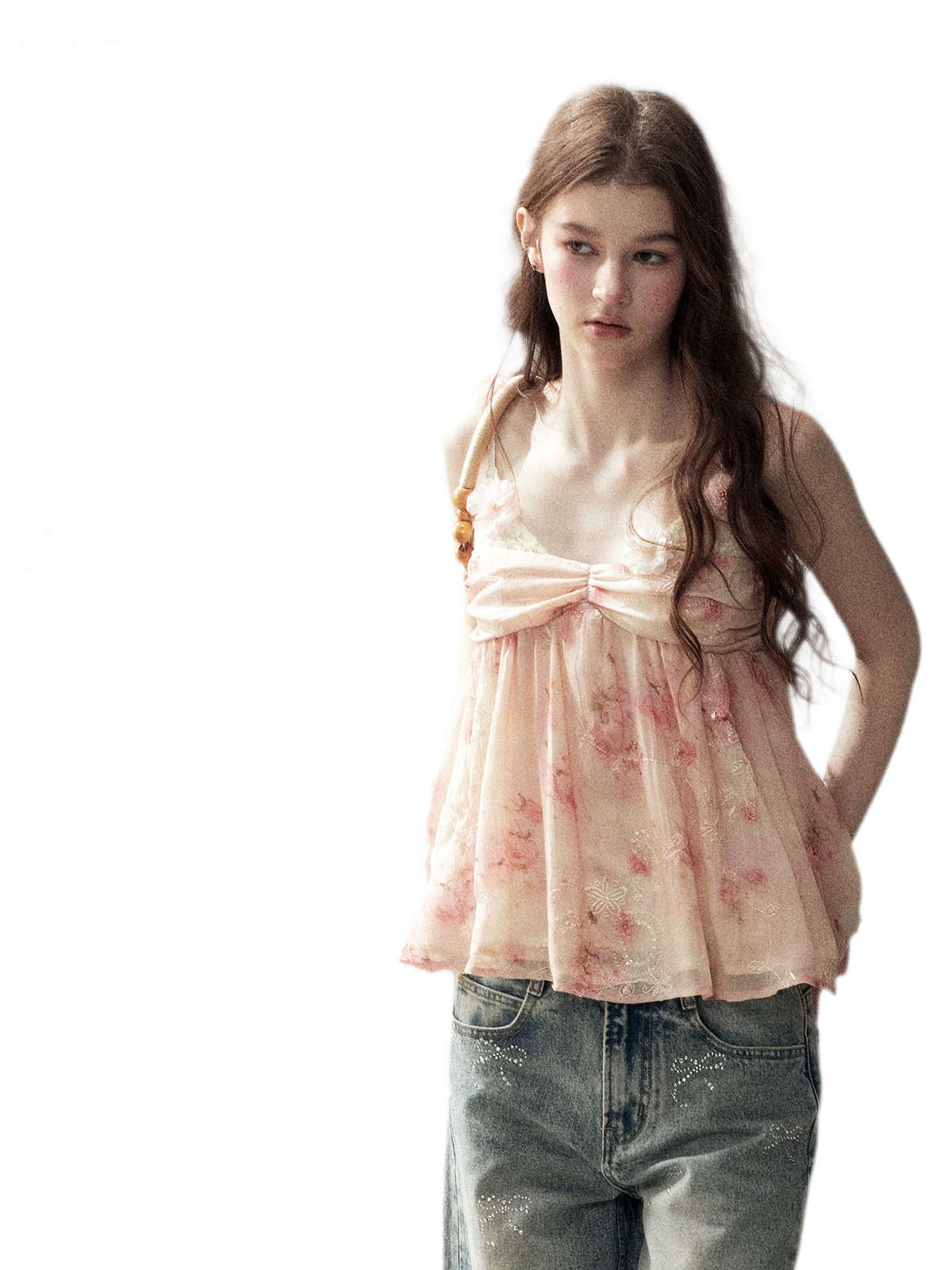 Lace Babydoll Cami