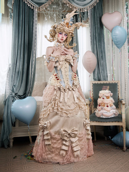 Rococo Bustle Train Skirt