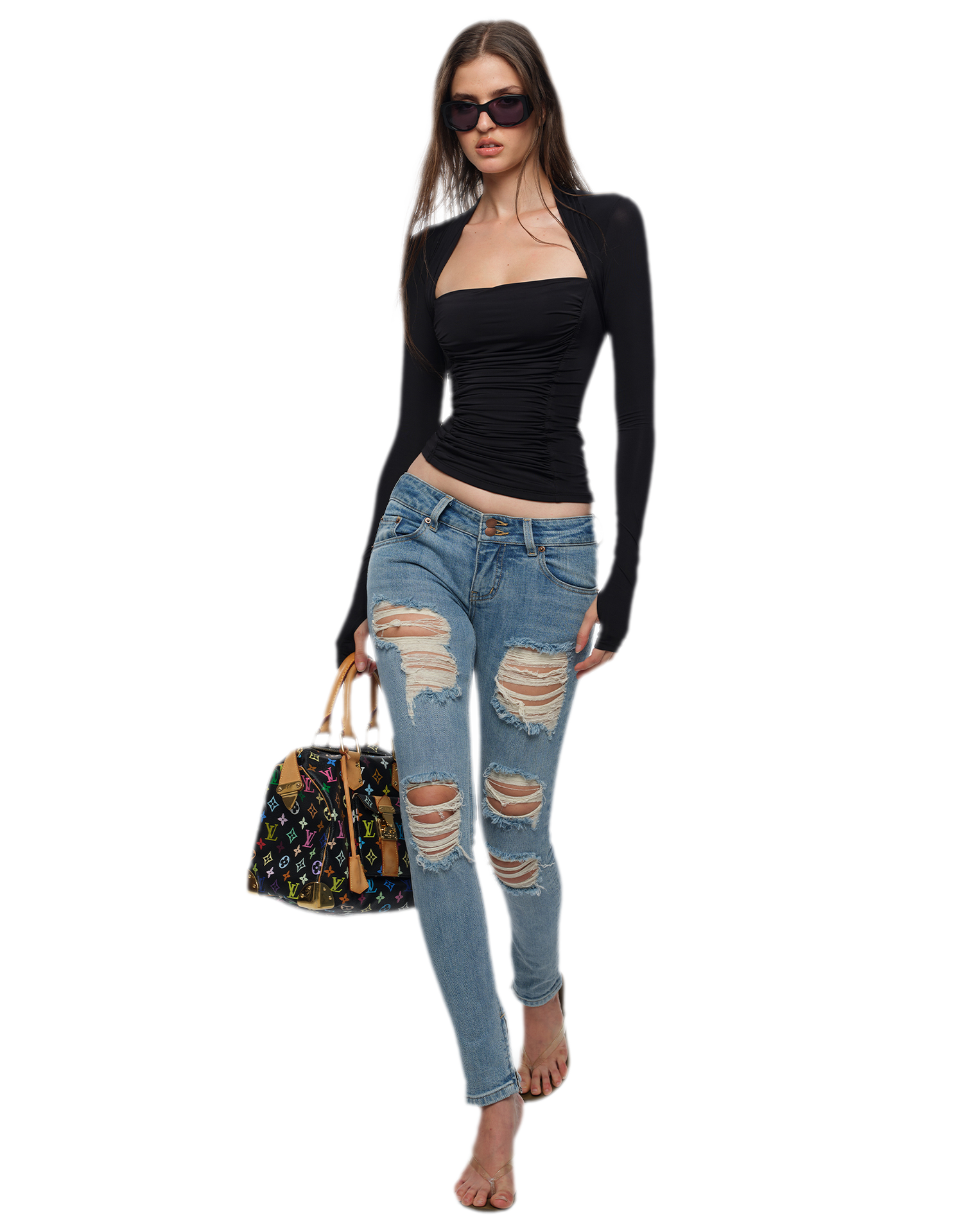 Low Rise Skinny Jeans