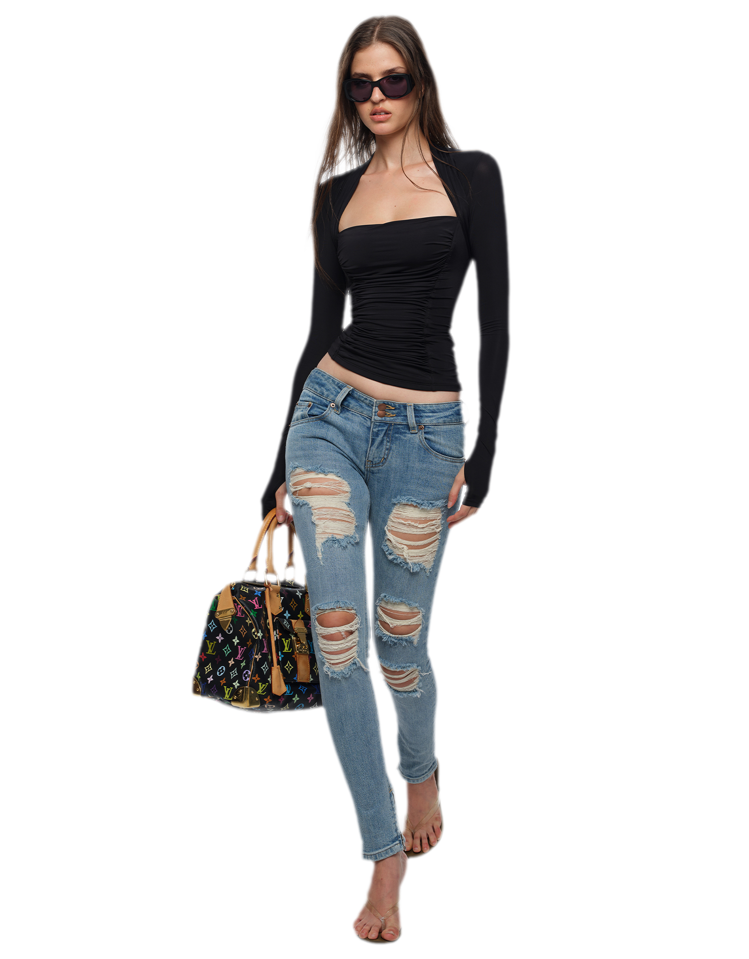 Low Rise Skinny Jeans