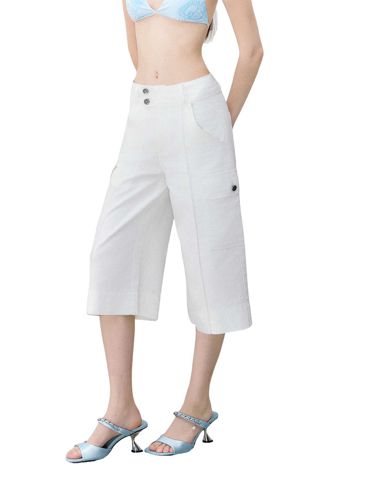 Relaxed Fit Cool Tencel Hemp Workwear Shorts