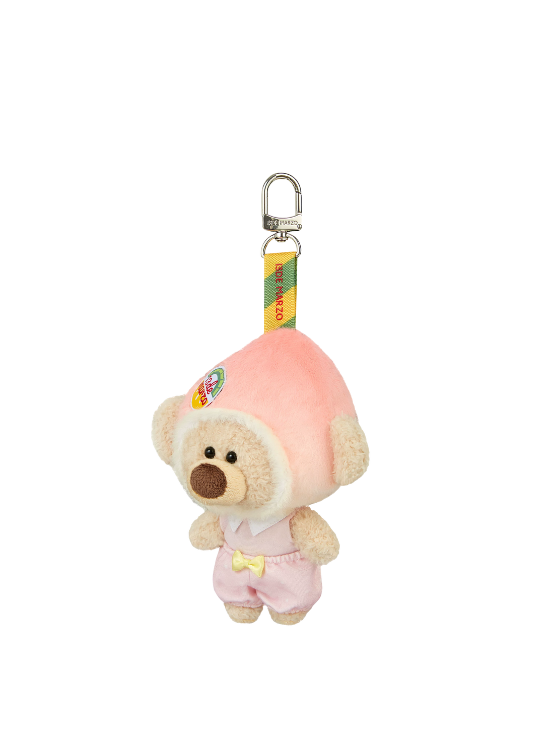 Plush Peach Bag Charm