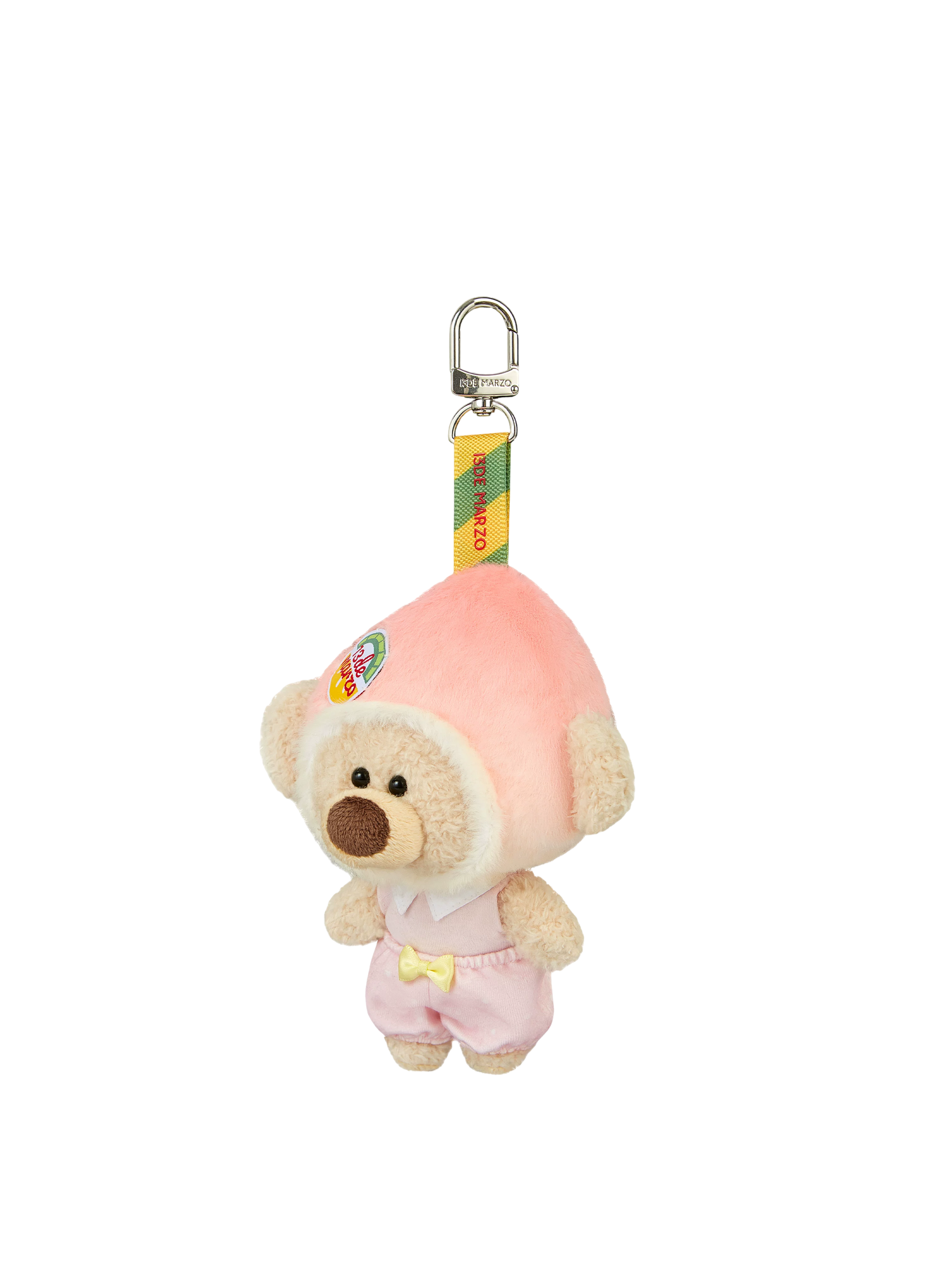 Plush Peach Bag Charm