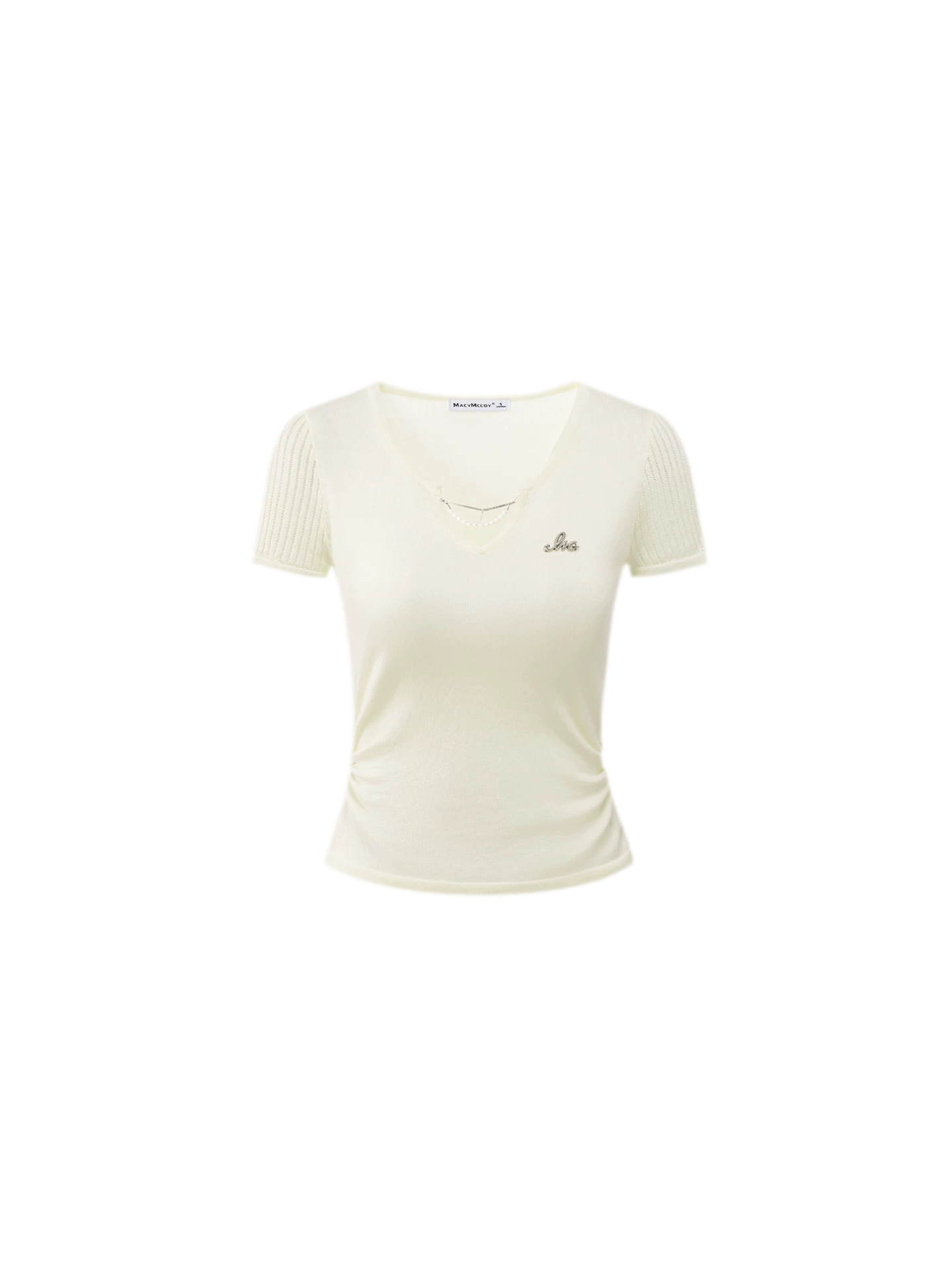 V-Neck Lyocell Tee