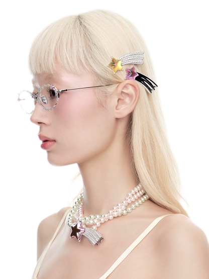 Crystal Star Hair Clip