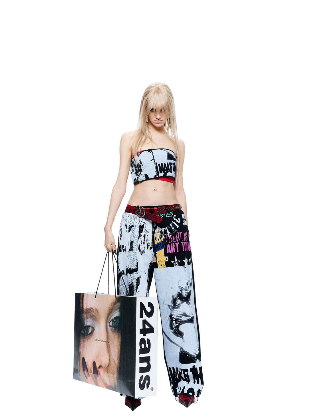 Lightweight Bandeau &amp; Pants Set