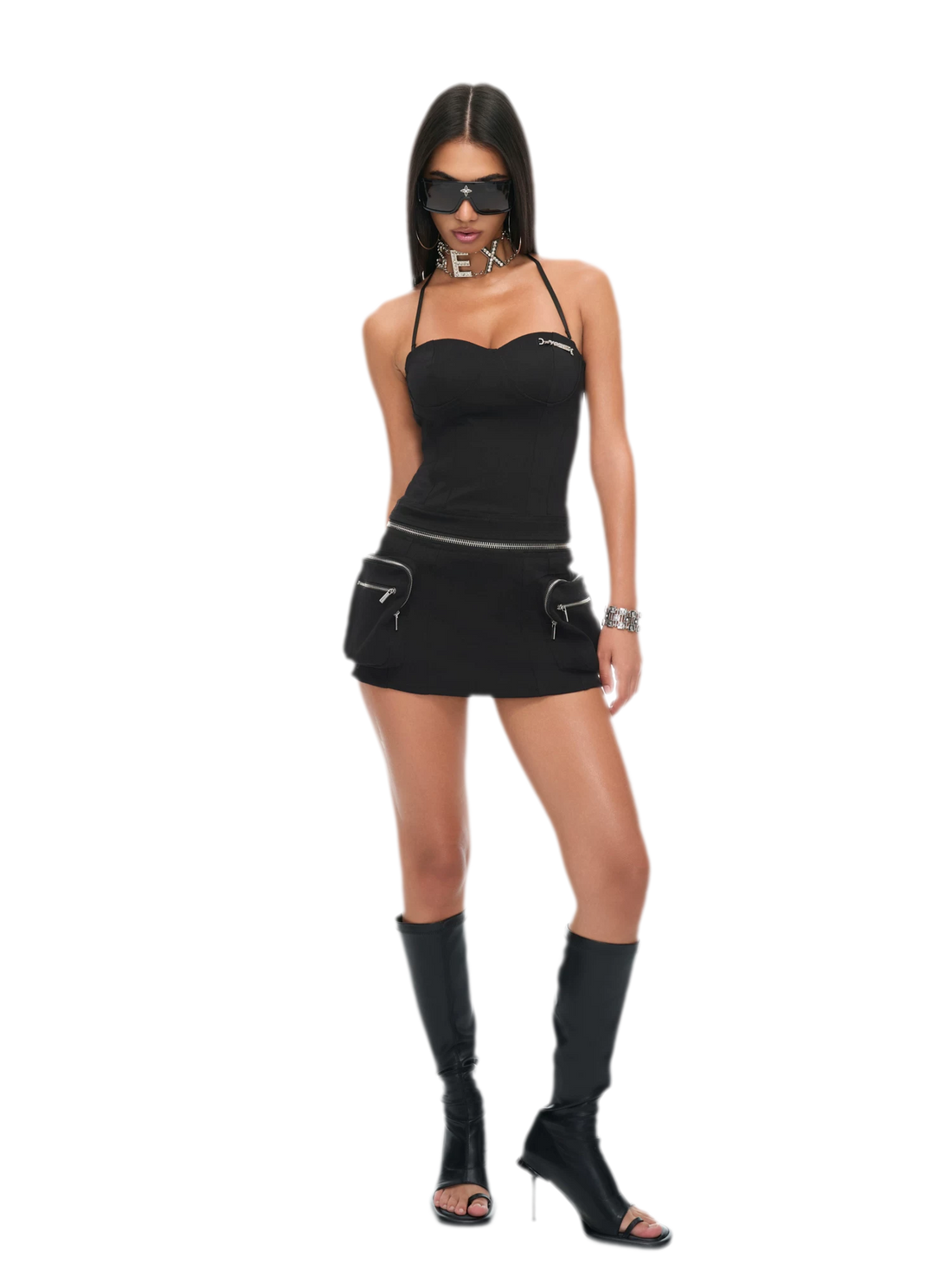 Slim Fit Detachable Hip Wrap Set