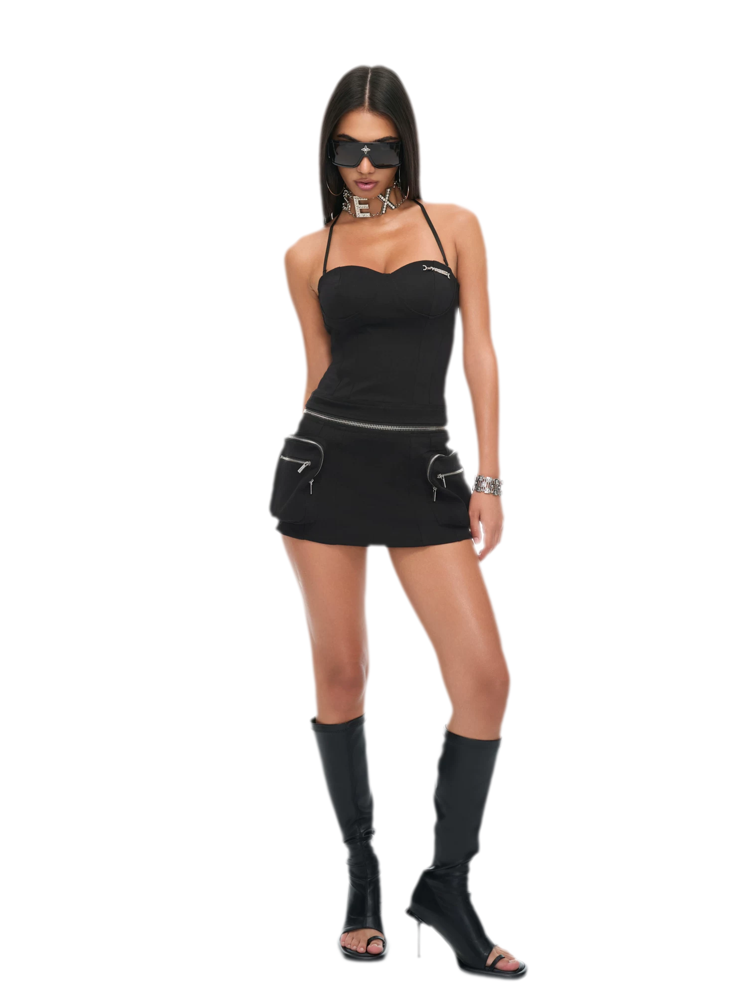 Slim Fit Detachable Hip Wrap Set