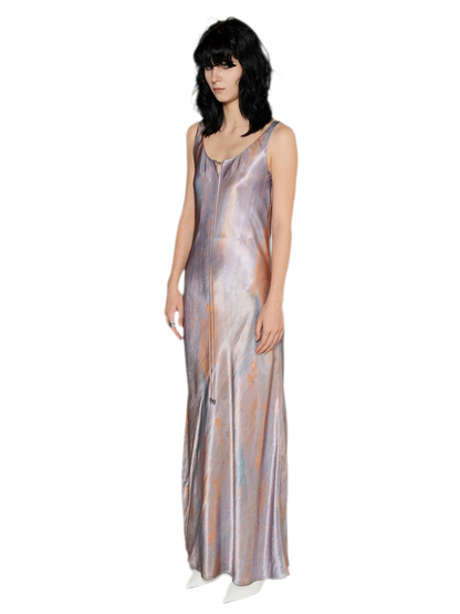 Twist Bias Slip Dress