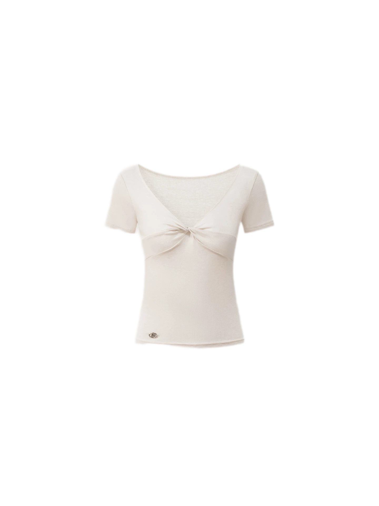 V-Neck Ruched Summer Top