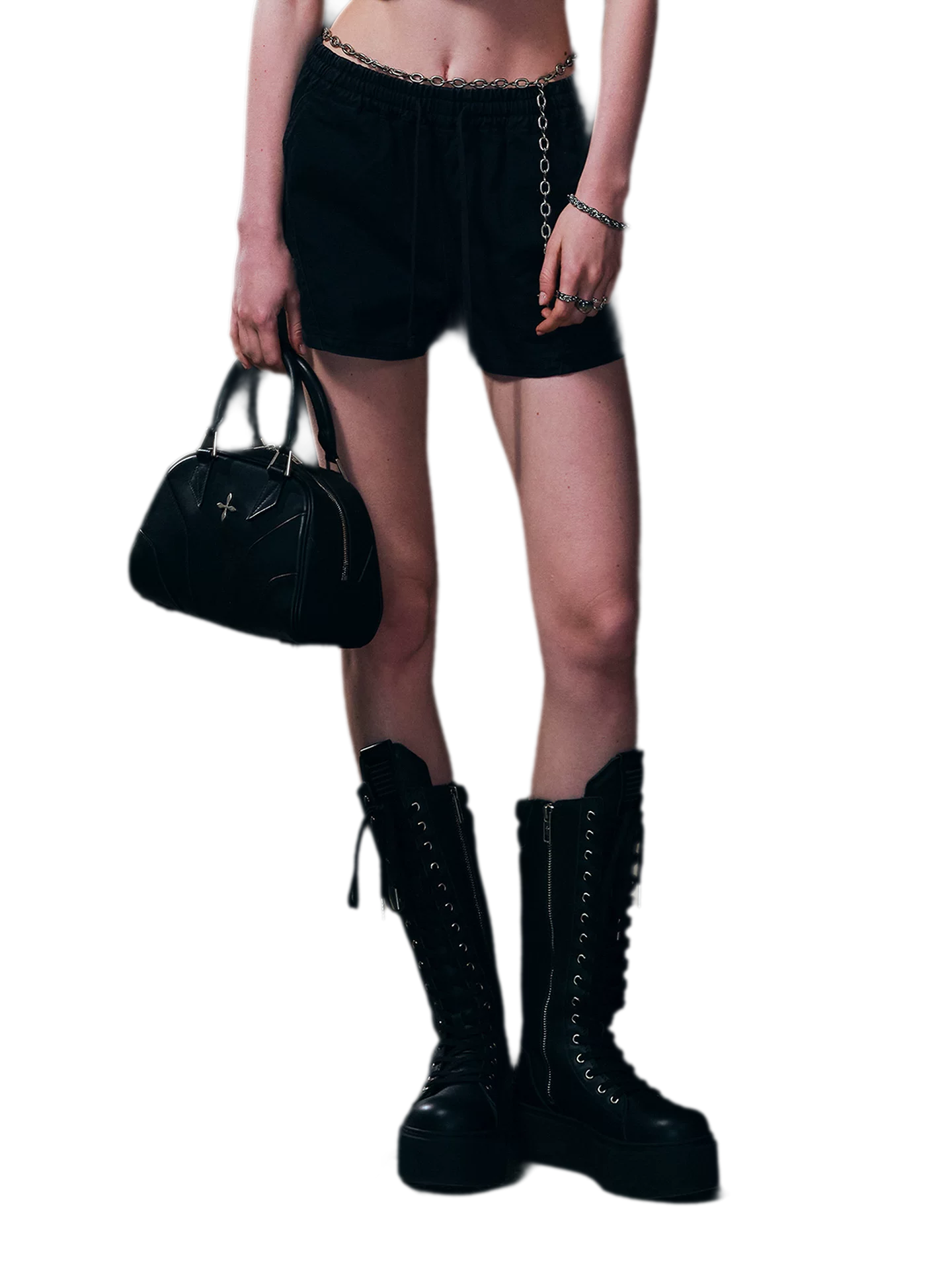 Cross Statue Cargo Sports Shorts