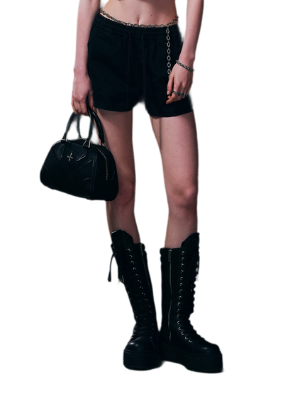 Cross Statue Cargo Sports Shorts