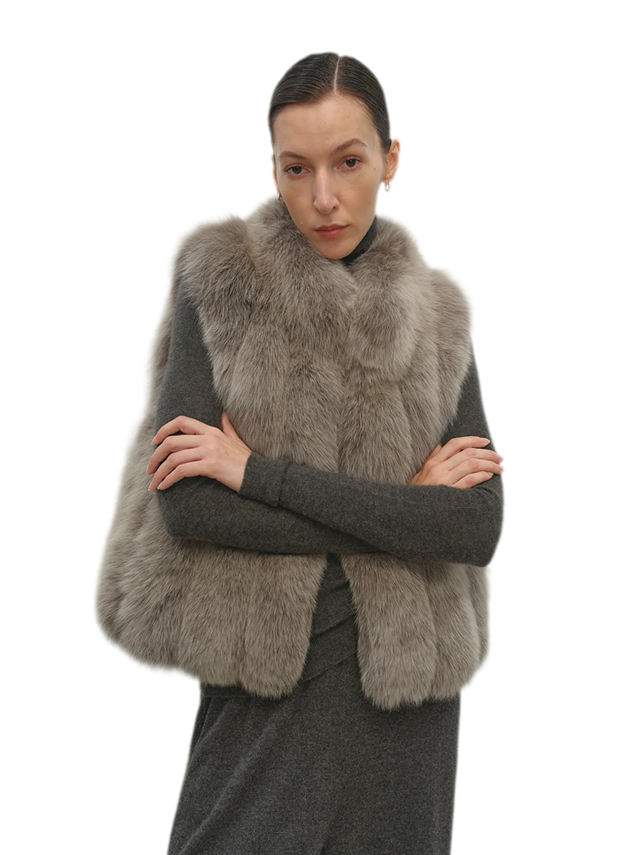 Finnish Fox Fur Vest