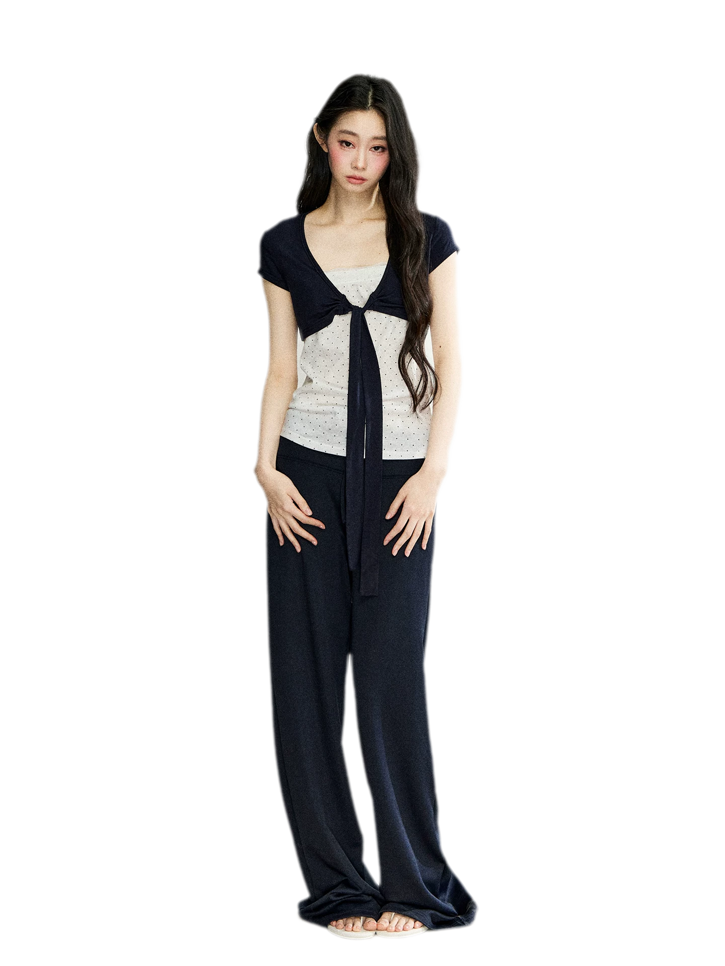 Polka Dot Knit Set