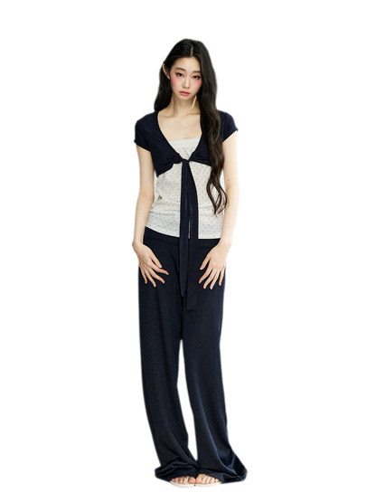 Polka Dot Knit Set