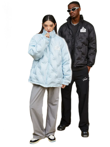 Textured Lightweight Down Jacket