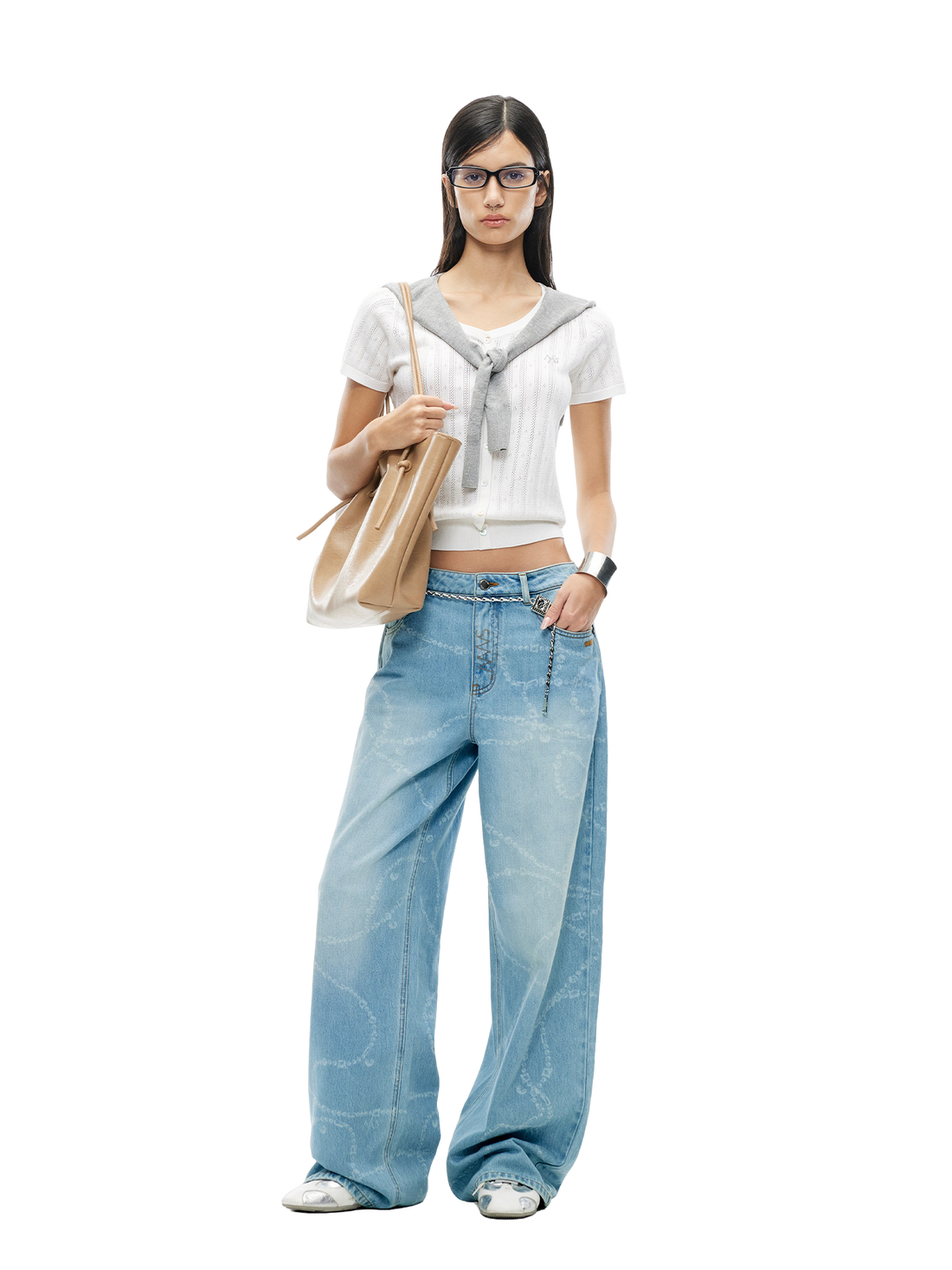 Doro Shawl Tencel Knit T-Shirt
