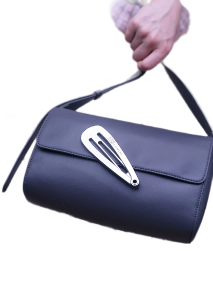 Sheep-Grain PU Flap Bag