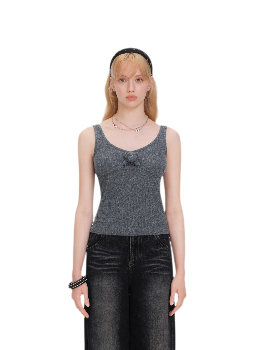 13DE MARZO Mini Bear Sequin Camisole – view 2