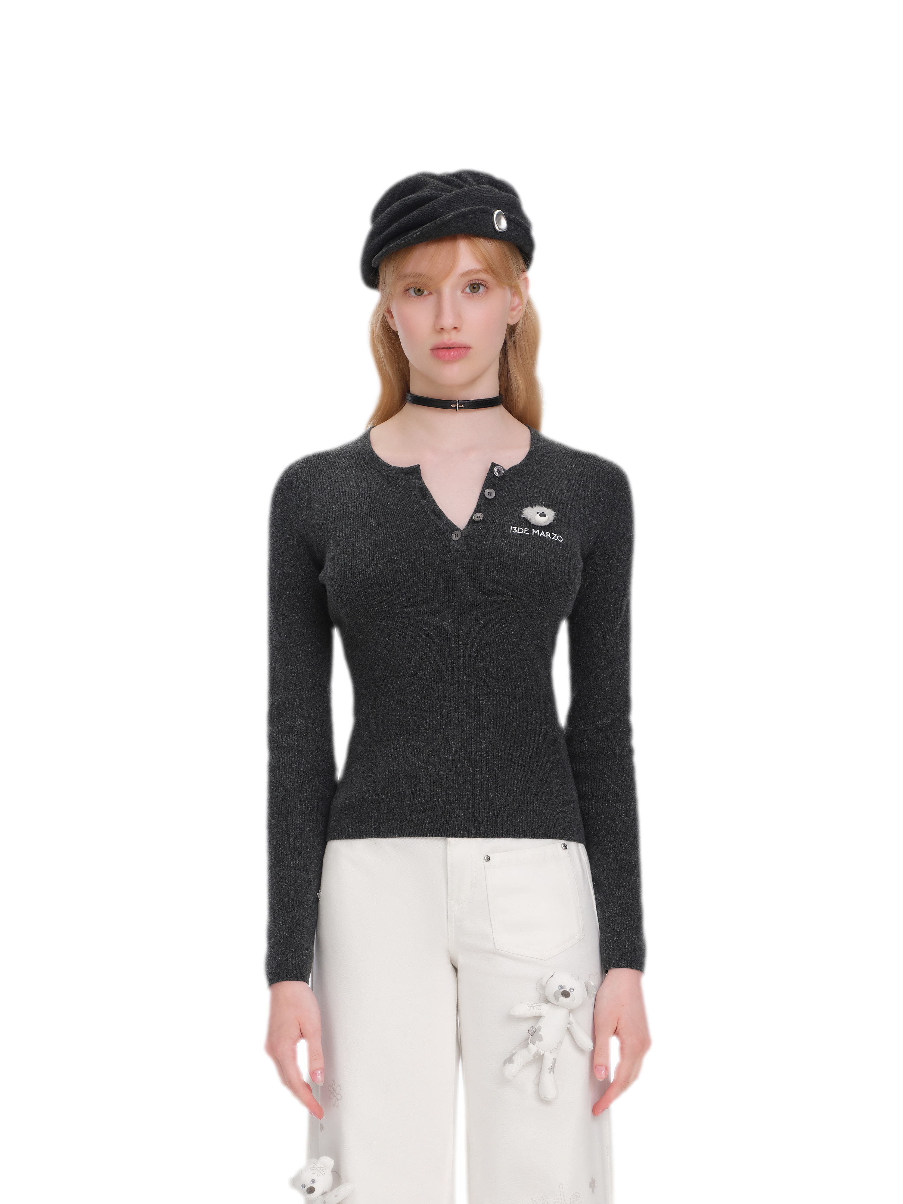 Textured Knit Undershirt