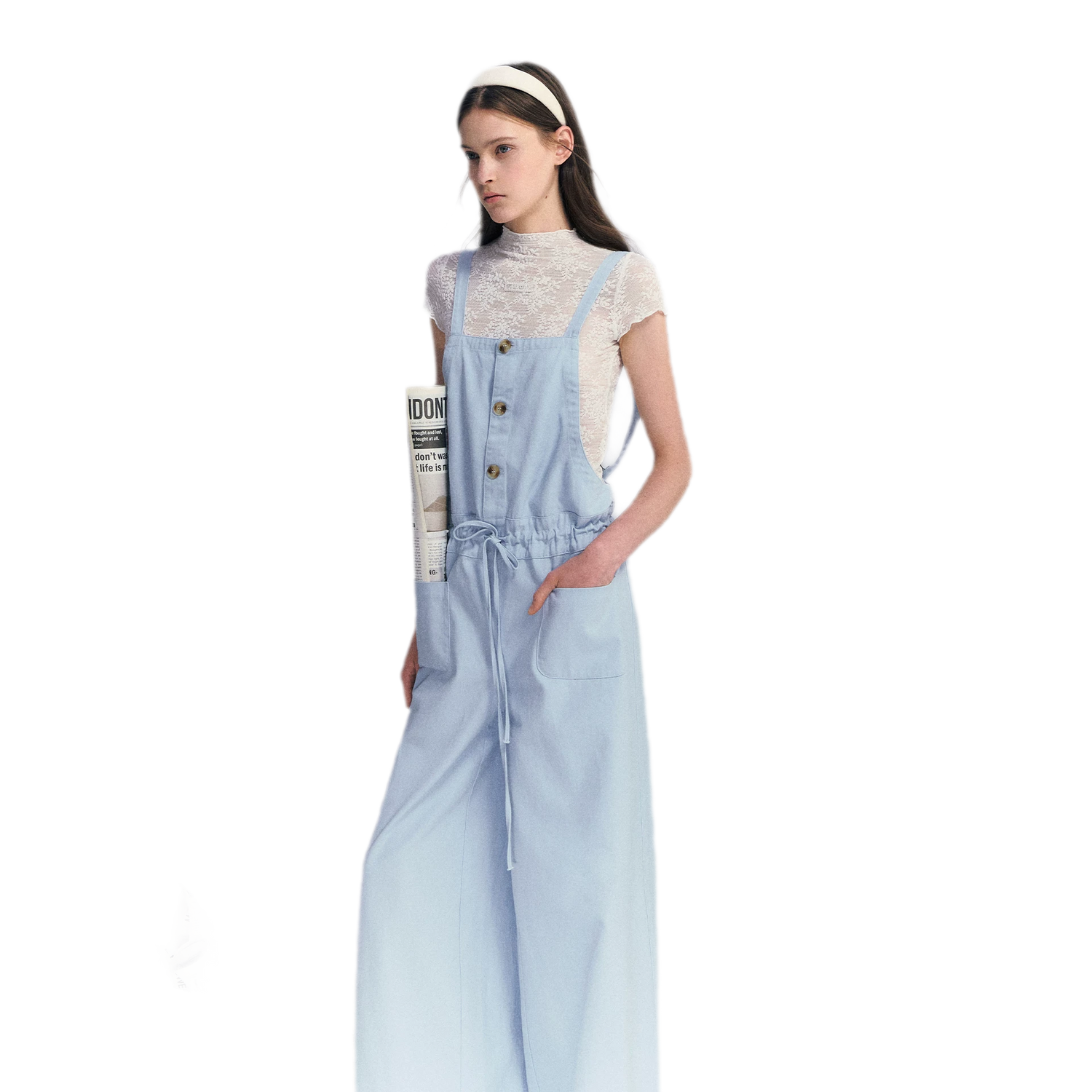 Drawstring Jumpsuit
