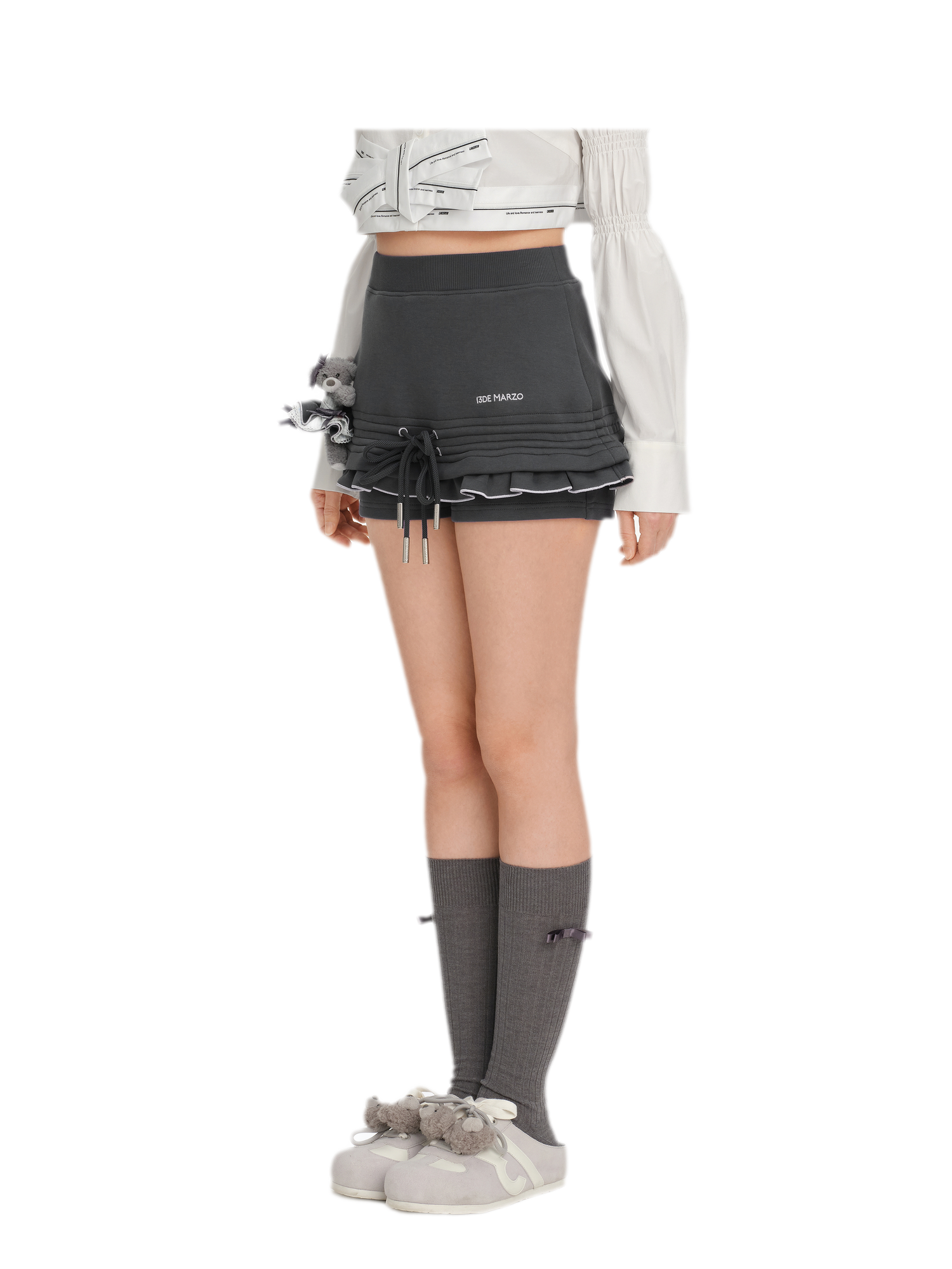Two-piece Hoodie Skort