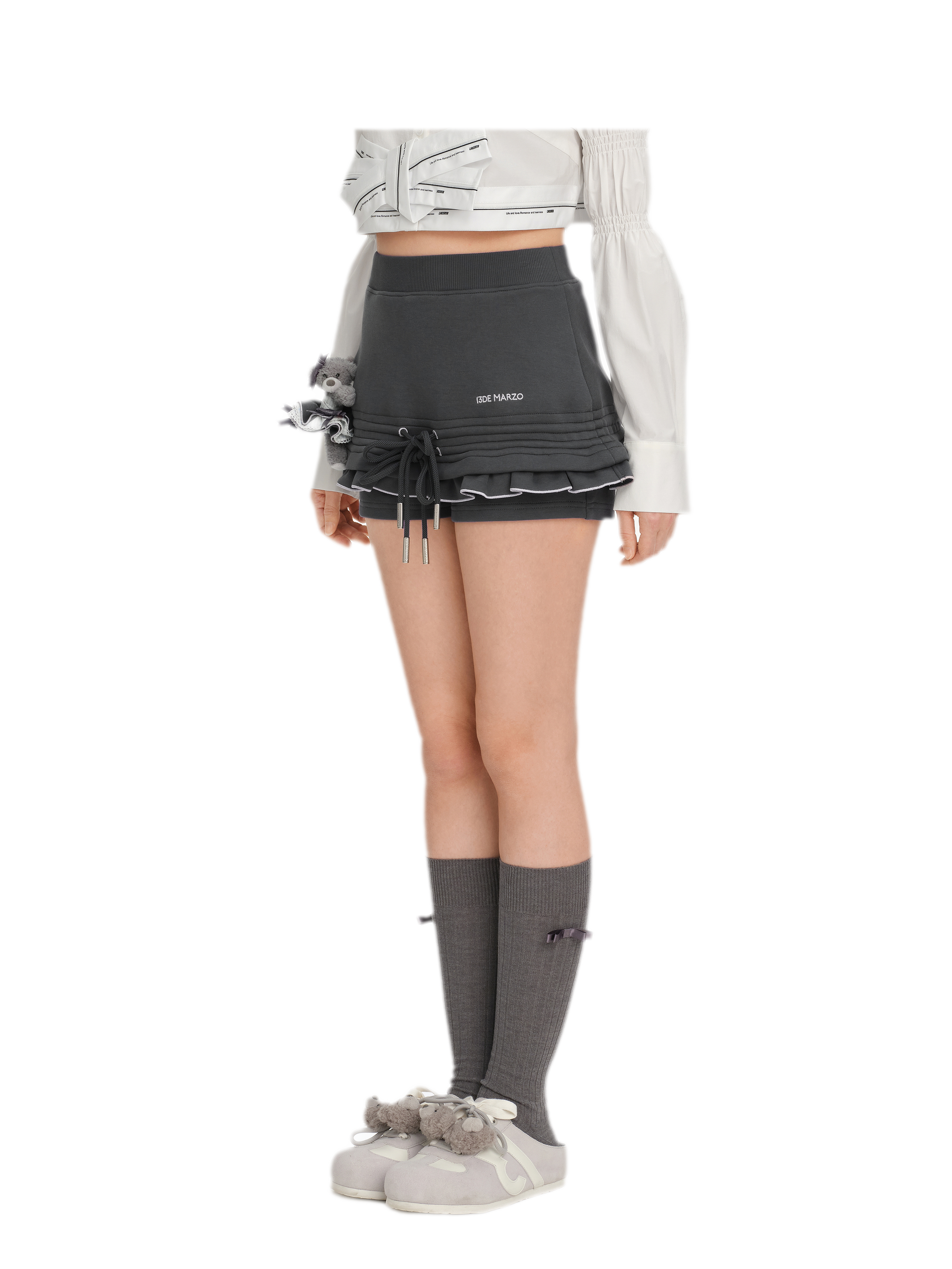 Two-piece Hoodie Skort