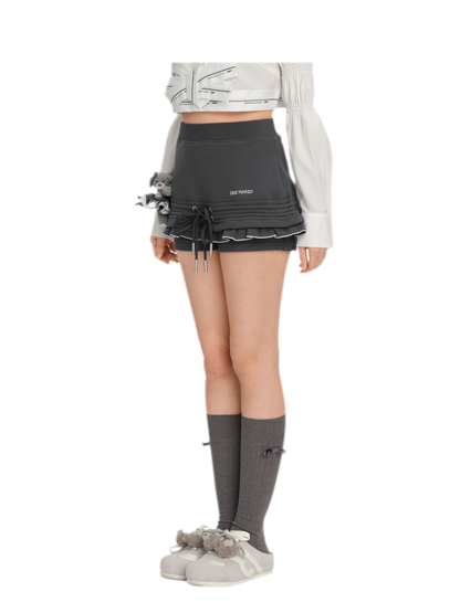 Two-piece Hoodie Skort