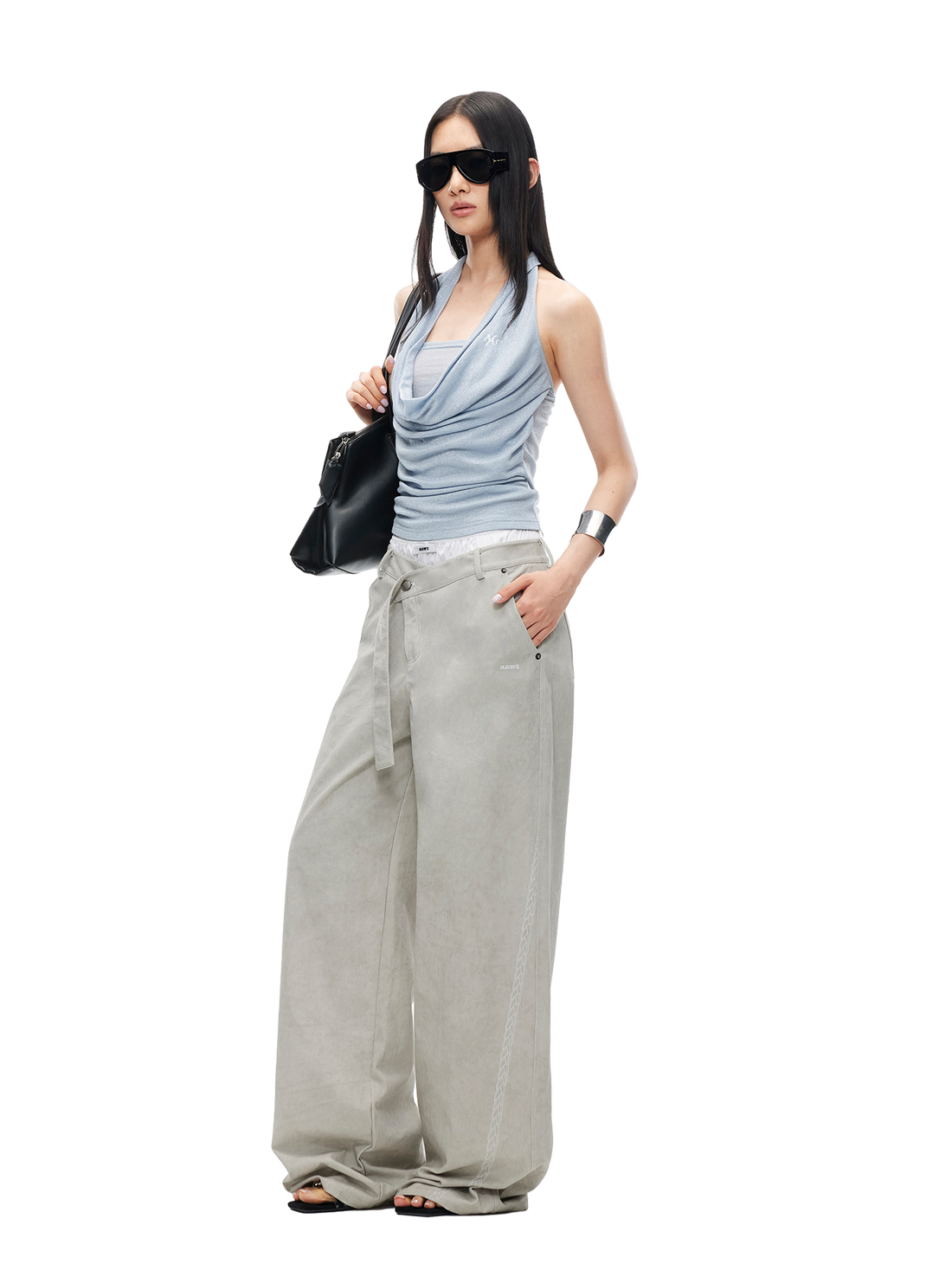 Katini Halter Neck Slim Fit Top