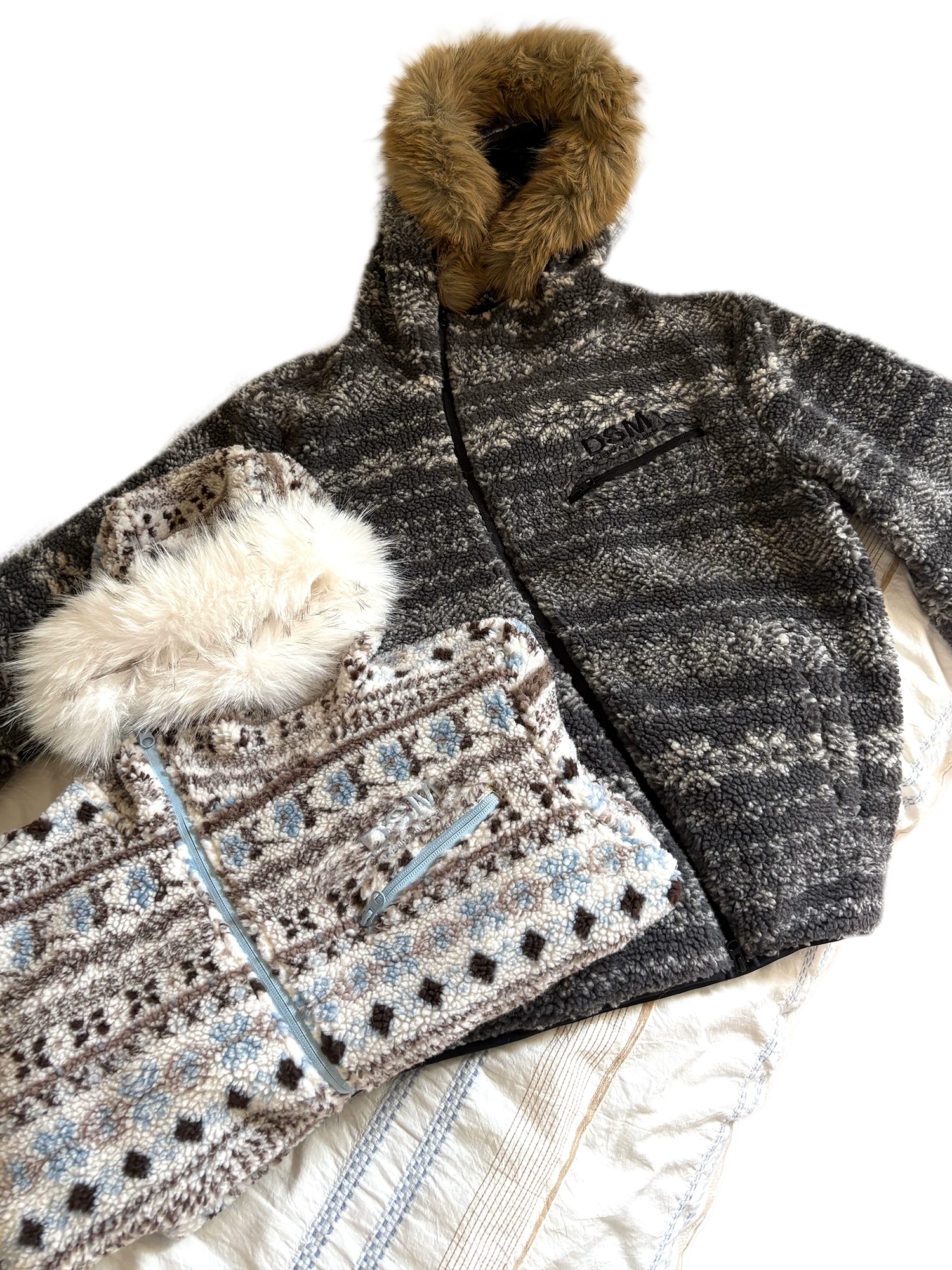 Nordic Jacquard Fleece Jacket