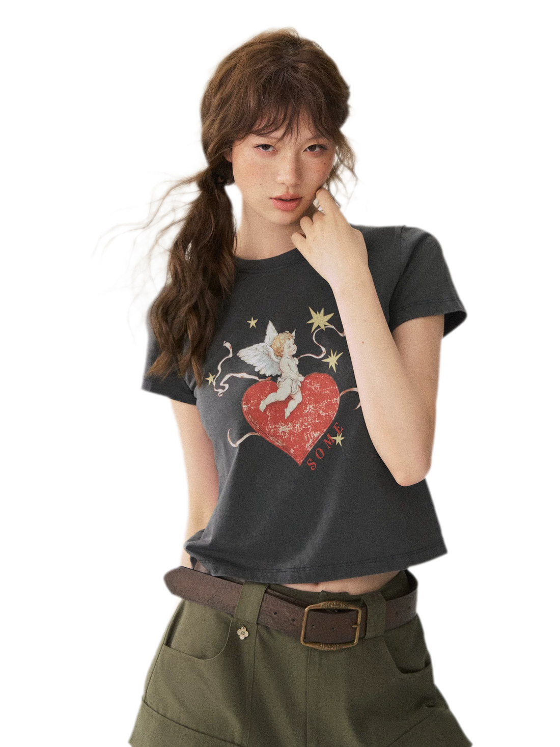 Cupid Heart Graphic Tee