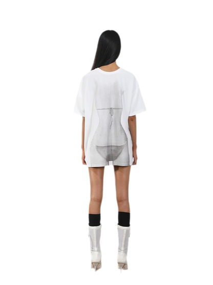 Bikini Illusion Cotton Tee