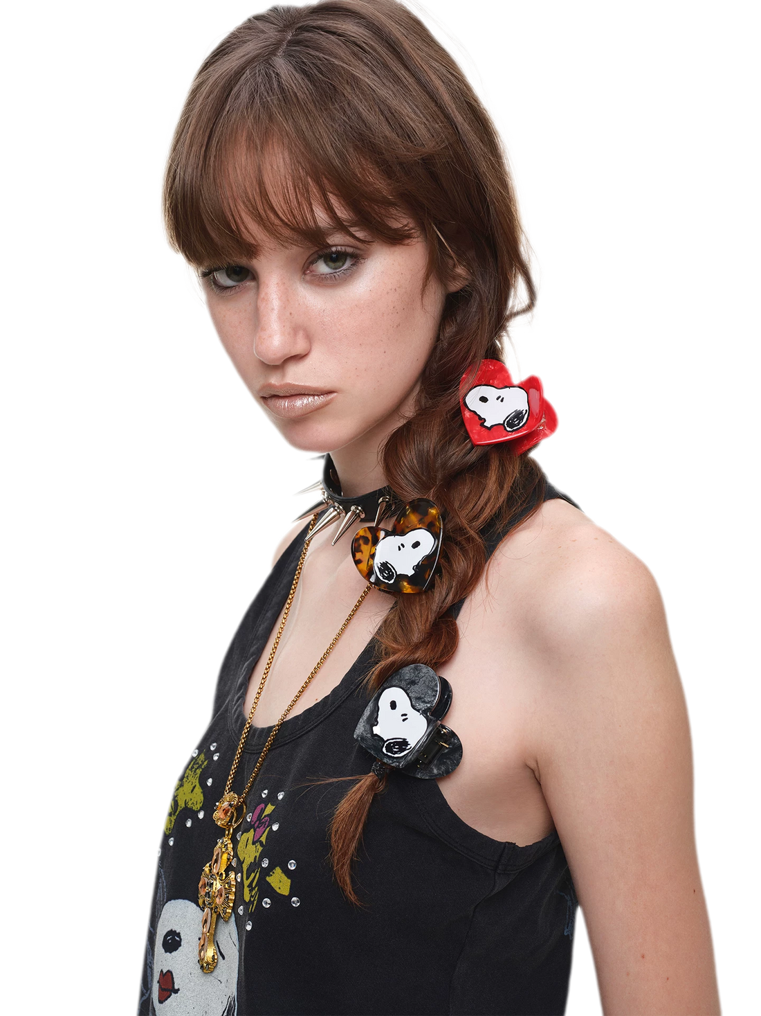 Acetate Snoopy Hair Accessories