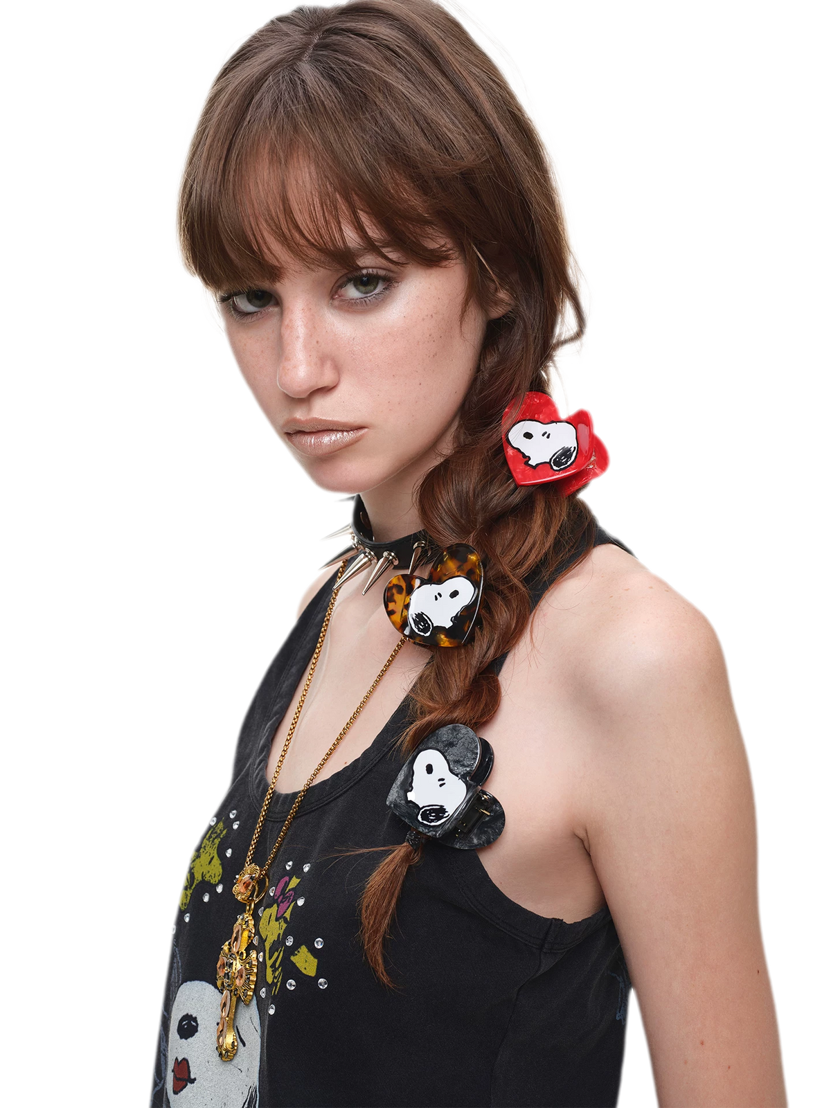 Acetate Snoopy Hair Accessories