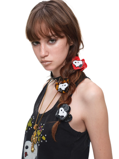 Acetate Snoopy Hair Accessories