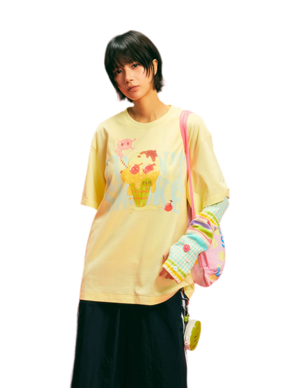 COOLMAX Graphic Relaxed T-Shirt