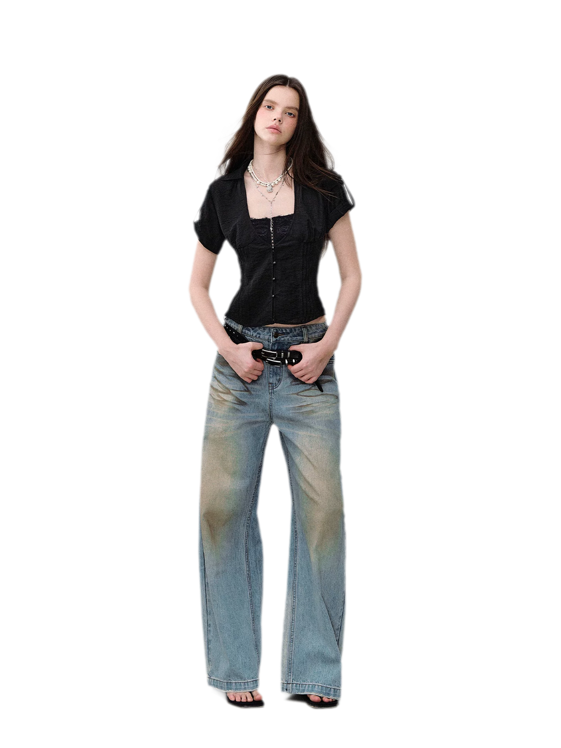 Lace Layered Shirt